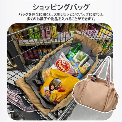 15ポケット 3WAY多機能バッグ